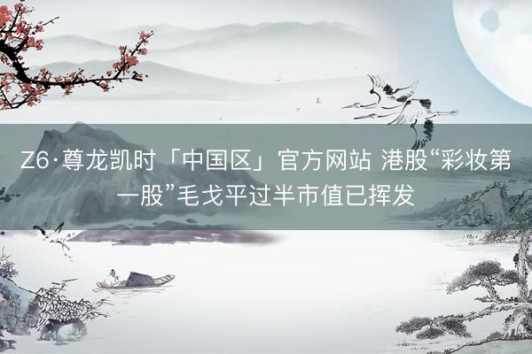 Z6·尊龙凯时「中国区」官方网站 港股“彩妆第一股”毛戈平过半市值已挥发