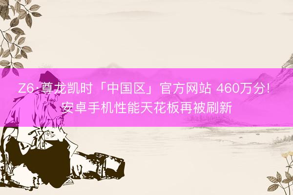 Z6·尊龙凯时「中国区」官方网站 460万分! 安卓手机性能天花板再被刷新