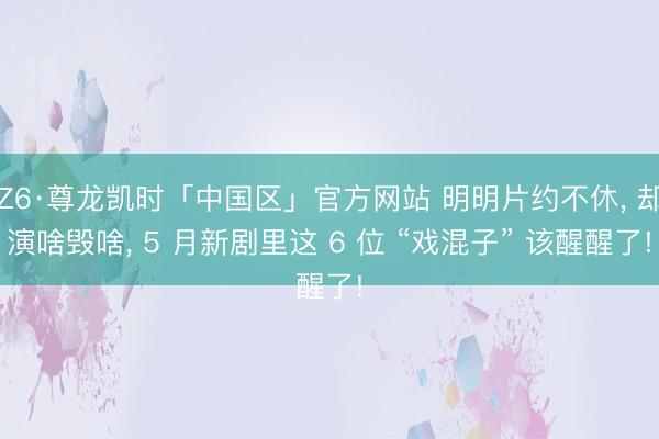 Z6·尊龙凯时「中国区」官方网站 明明片约不休， 却演啥毁啥， 5 月新剧里这 6 位 “戏混子” 该醒醒了!